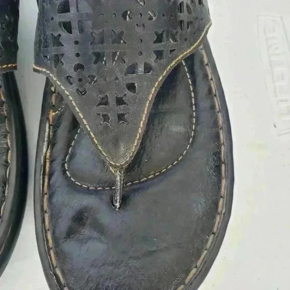 Born Womens Flip Flops Sz 6 - Picture 4 of 7